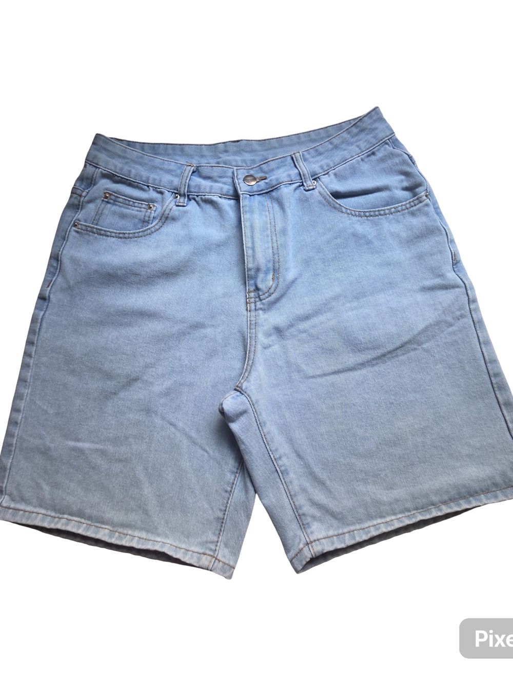 Men's Light Blue Denim Jean Shorts